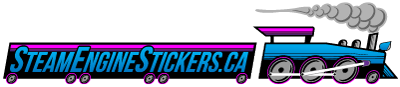 Steam Engine Stickers