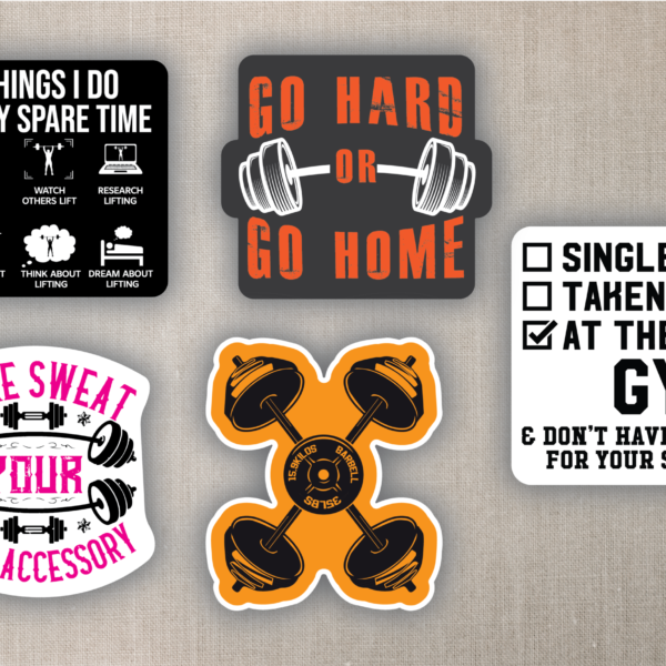 Gym Sticker Packs